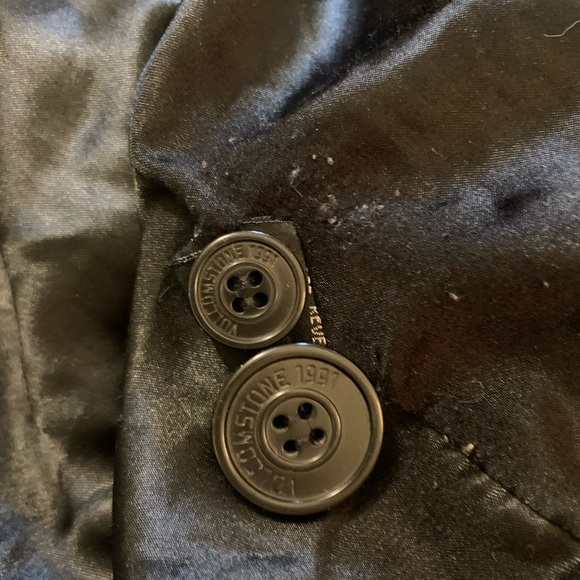 Vintage Volcom Purple Checkered Peacoat M - Picture 8 of 9